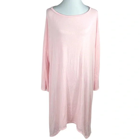 Go Couture | Dresses | Go Couture Oversized Sweater Dress Dust Rose Pink  Size Medium | Poshmark